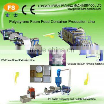 Polystyrene Lunch Box Making Machine