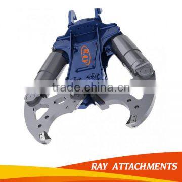 Hydraulic bench-top metal shear for excavator used