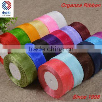 Wholesale Christmas decoration organza ribbon