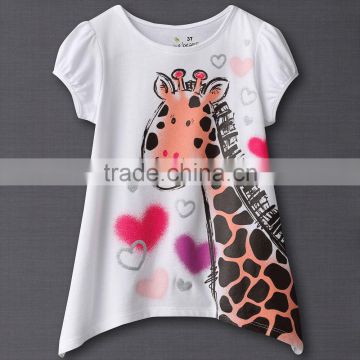 girls brand new jumping beans cartoon t shirts kids cute deer pattern tops