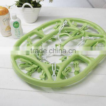 oval PP clotheshorse,PP clothes hanger,plastic clothing rack