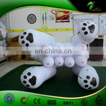 Hongyi Toy Sph Inflatable wolf Model Inflatable Big Boobs Dog