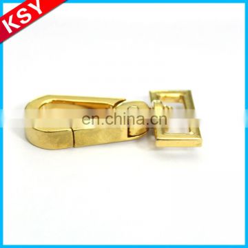 Promotional Price Shiny Sliver Fashional Gold Color Metal Snap Hook