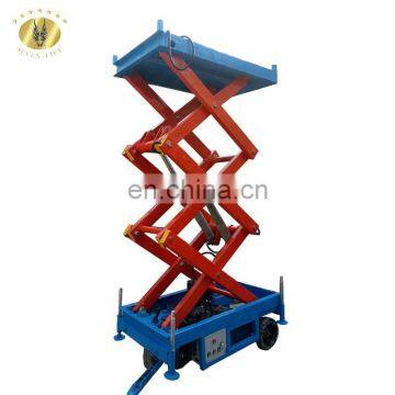 7LSJY Shandong SevenLift move small scissor lift safety manual 4 meter high lift table