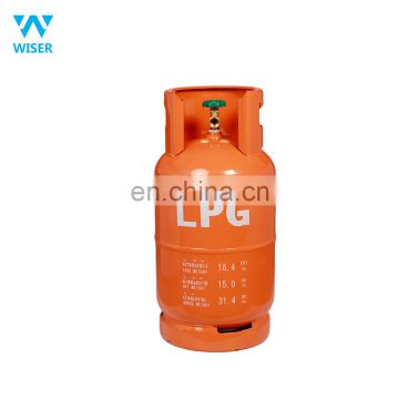 Lpg gas cylinder 15kg cooking camping portable china supply factory