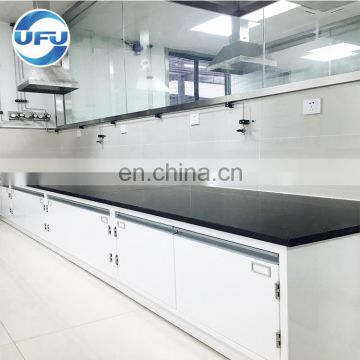 Custom Industry Lab Furniture Full Steel Chemical Wall Work Bench