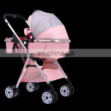 Factory wholesale light weight stroller aluminum alloy pushchair foldable pram