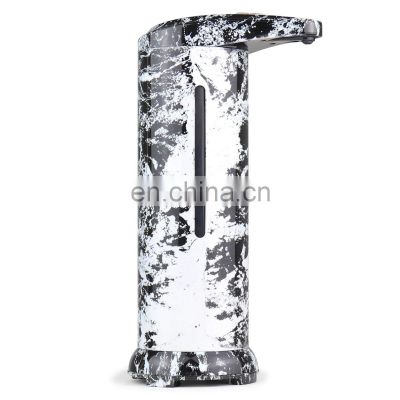 stainess steel usb electric smart black marble kids infrared washroom liquid soap dispenser