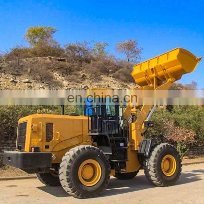 Construction mining use 5 ton ZL50/956 compact front end loader with wood grapple with log grabber