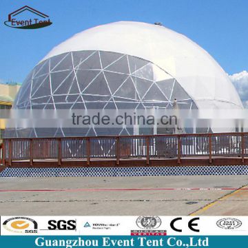 large wedding tent with clear roof/dome geodesic for sale