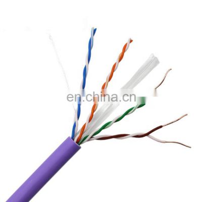 Factory price lan cable cat6 communication cables cat 6 cable 305m box 305m roll