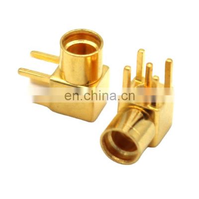 MMCX Straight Jack Female Right Angle For PCB Mount Connector MMCX PCB