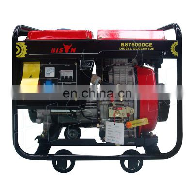 Bison China 2 kw Diesel Generator 4Hp 170F Small Portable Super Silent Diesel Generator 2Kw 220V 380V Start