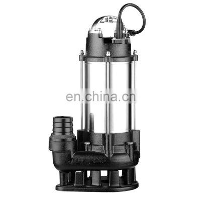 Cheap Portable Vertical Garden 750w Submersible Sewage Motor Pump