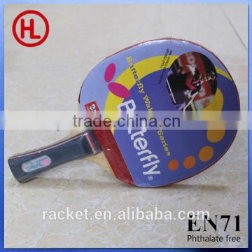 2015 Top Colorful Table Tennis Rackets/ ping pong racket For New Learner