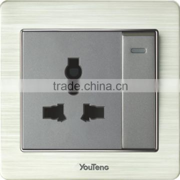 10A electric wall switch and plug socket
