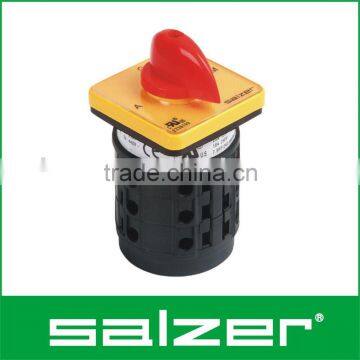 Salzer AC A-O-M Change over switch (UL File No.E236199, TUV and CE Approved)