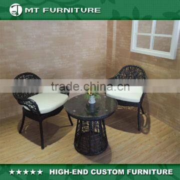 modern weatherproof rattan terrace furniture