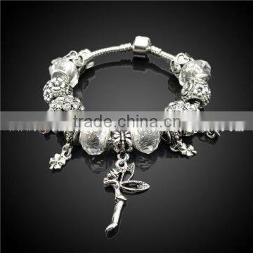 charm power silicone bracelet for cancer