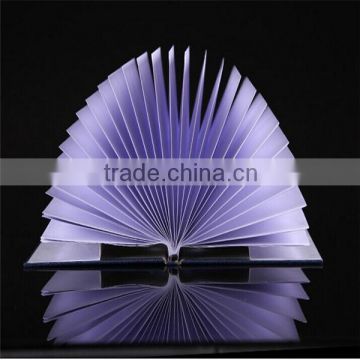 Novel Book Shape USB Charger Fold Page LED Book Lamp