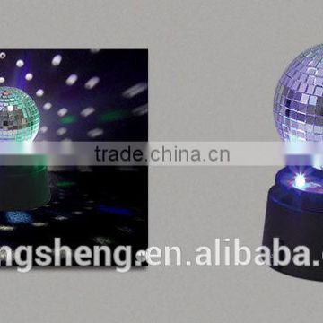 Party/Satge/Disco mini rotating LED mirror ball light