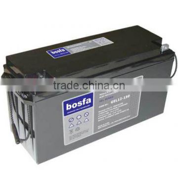 hot sale battery distributor 12v150ah battery for solar panel