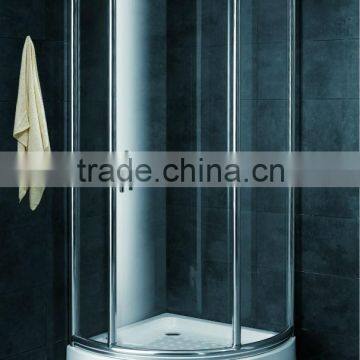 8mm tempered clear shower glass YT9355