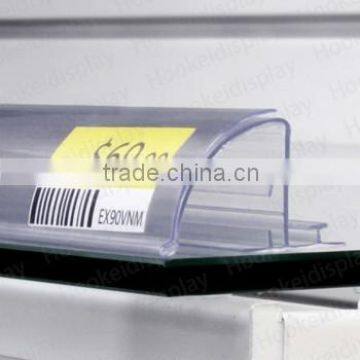 Plastic Bullnose Data Strip Bullnose Price Strip for retail