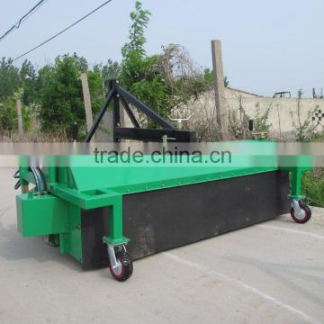 tractor mounted pavement sweeper
