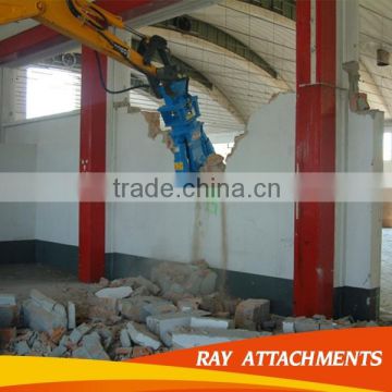 excavators hydraulic shears, cutter , concrete pulveriser