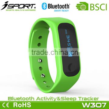 IOS, Android Compatible Bluetooth Smart Fitness Tracker with Phone Call, SMS Notification