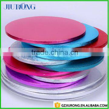 Food grade round corrugated cake base