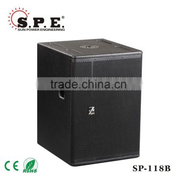 DJ equipment 800w 18inch subwoofer active speaker SP-118BA spe audio