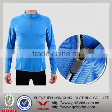 Polyester Spandex Soft & comfortable Mens Long sleeve Running Shirts