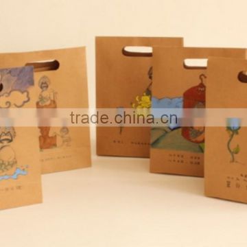 creative fresh paper hand bag for sale