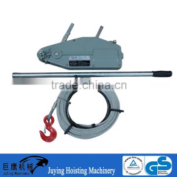 Aluminium alloy hand cable puller winch
