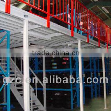 2013 warehouse multi-level mezzanine rack in China
