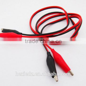 Alligator Clip to Alligator Clip Electrical Test Cable Leads