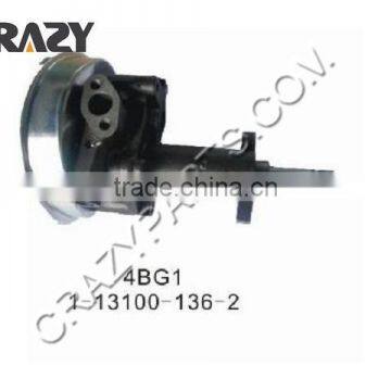 excavator spare parts diesel engine 4BG1 oil pump 1-13100-136-2