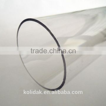 PC Clear plastic pipe extrusions