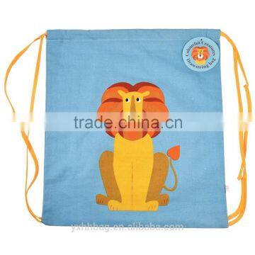 New fashion Kids cartoon picture of school bag Lion Drawstring Bag (YX-Z034)