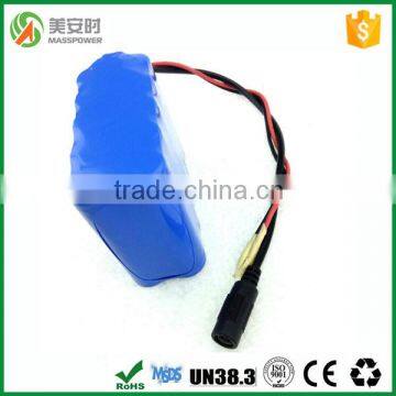 10 cells 7.4v 13000mah