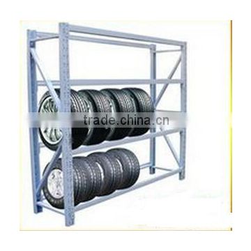 newly design metal retail tire display stand/ flooring tire rack display/ powder coating tire display stand