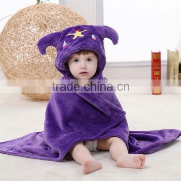 2015 newest design embroidered coral fleece baby blanket with china manufacturer