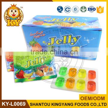 Happy Time 8pcs Jelly Cup Jelly Cube Pudding