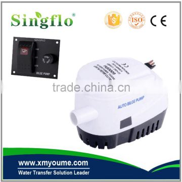 Singflo 12v waterproof bilge pump 2/3-Way Panel Switch