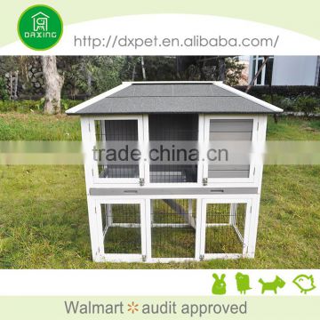 Eco-friendly professional made outdoor rabbit hutch