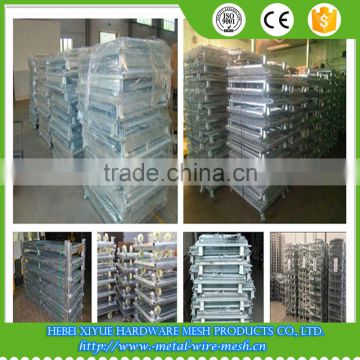 2016 Hebei factory custom processing wire container storage cages