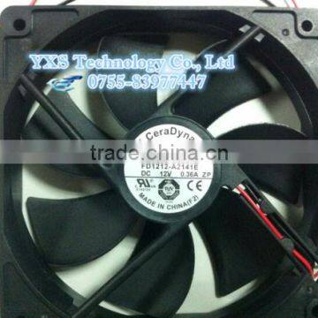 FD1212-A2141E 120*120*25mm Cooling fan DC fan 2wires DC12V 0.36A In stock~