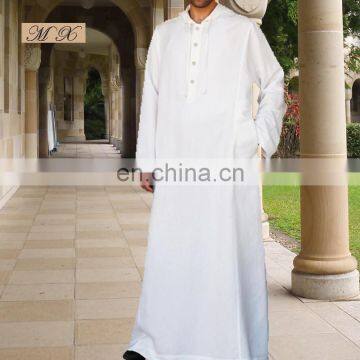 White hooded men clothes,saudi thobe for men